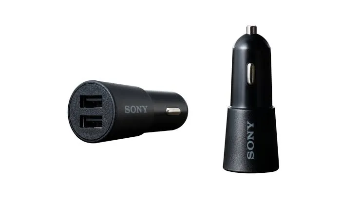 Sony Dual USB Port Fast Car Charger