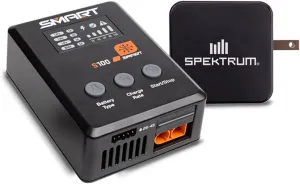 Spektrum Accessories S100 1x100W USB-C Smart Charger 65W USB-C GaN Power Supply Combo SPMXC2090P