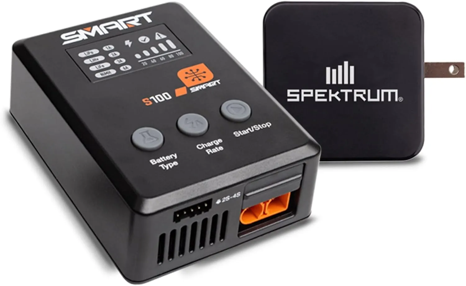 Spektrum Accessories S100 1x100W USB-C Smart Charger 65W USB-C GaN Power Supply Combo SPMXC2090P