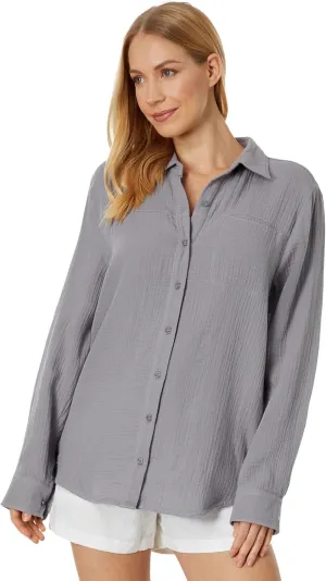 Splendid Women's Kit Gauze Shirt