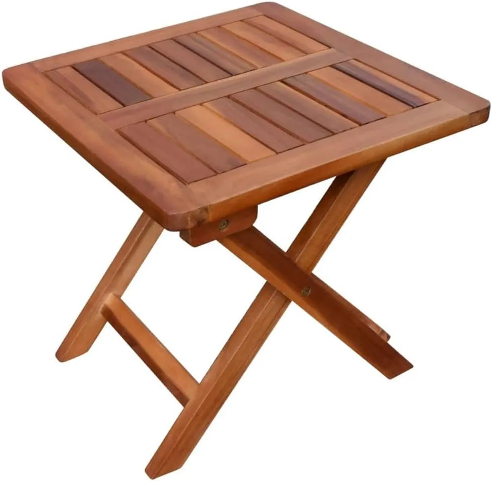 Sun Lounger with Table Solid Acacia Woodtanning Chair Camping Chairs Patio Recliner Suitable for Garden Courtyard