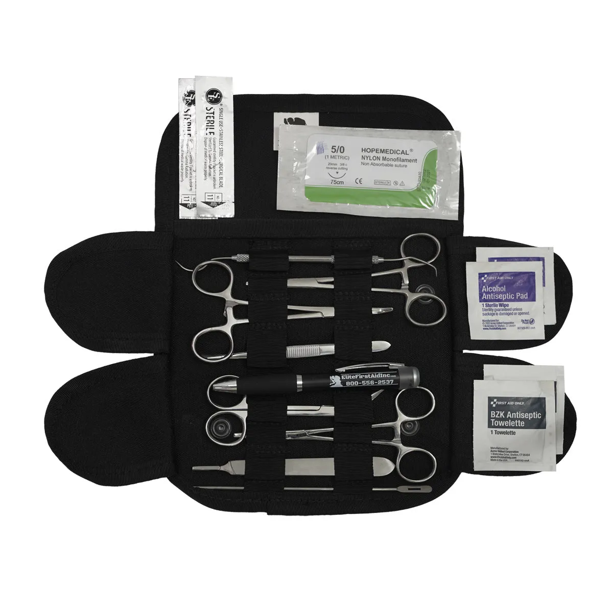 Surgical Set Pouch - Black