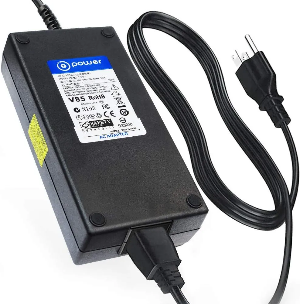 T POWER 4-Pin Charger for GE Logiq e, Logiq i, Logiq Book GX, Vivid e V2 V1 System Model U80321-2 U803212 MWA150019A MANGO150L-19AK-AFU Ac Dc Adapter Power Supply
