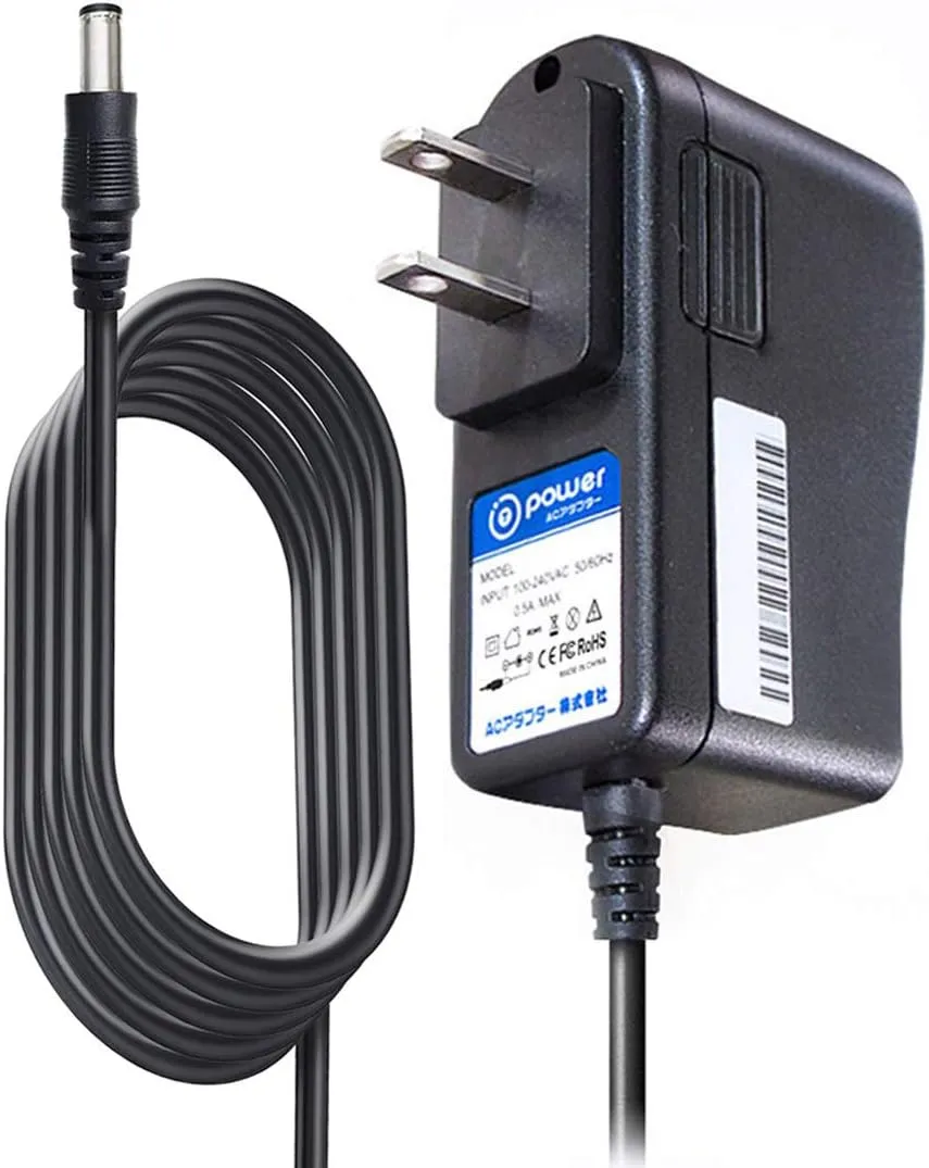 T POWER 5V Ac Adapter Charger for Emjoi AP-18R AP18R for Women Emagine Dual Opposed 72 Tweezer Head Epilator Violet Charger Power Supply