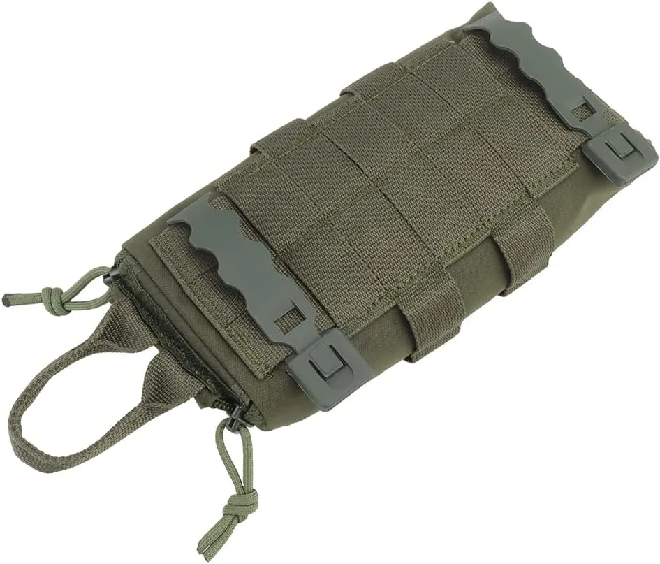 Tactical Medical First Aid Kit Military MOLLE Bag Waist Belt Pouch Quick Response Hunting Vest Bag First Aid Pack B