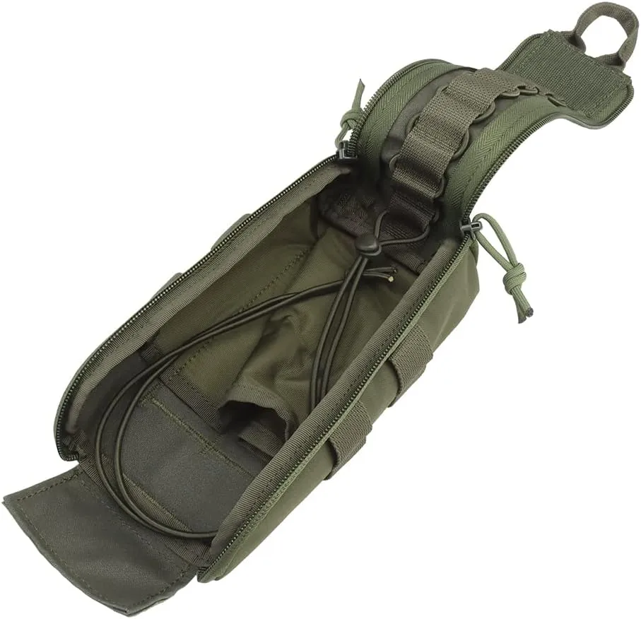 Tactical Medical First Aid Kit Military MOLLE Bag Waist Belt Pouch Quick Response Hunting Vest Bag First Aid Pack B