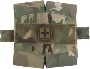 Tactical Micro Trauma IFAK Pouch, First Aid Pouch Plus Size Medic Kit EDC for MOLLE Belt Waistbag