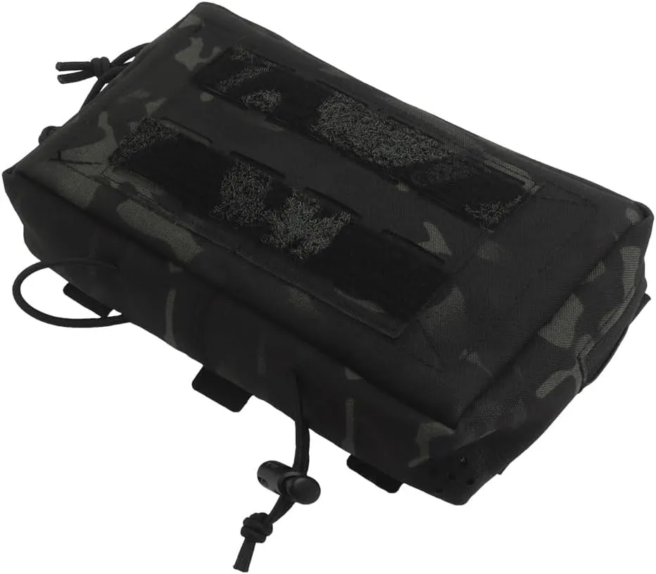 Tactical MOLLE GP Utility Pouch,Multifunctional Nylon Bag, Multi-Color EDC Organizer Trauma Kit Bag for Duty Belt and Vest(9x2x5)