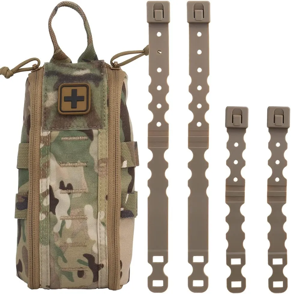 Tactical Molle Medical Pouch,Handle Hiking First Aid Supplies Bag Trauma kit Survival Equipment