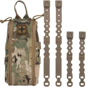 Tactical Molle Medical Pouch,Handle Hiking First Aid Supplies Bag Trauma kit Survival Equipment