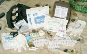 Tactical Trauma Kit #1 - FA142B - Elite First Aid - 55 items - Black