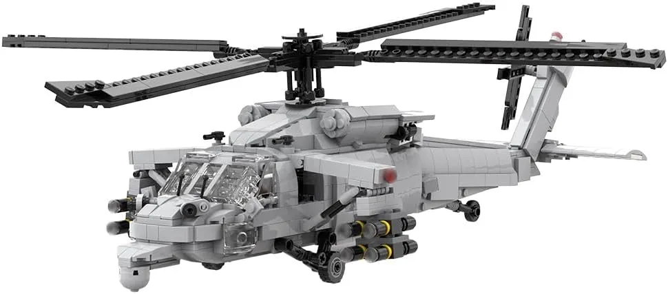 Technic Seahawk MH-60s Helicopter Building Kit, Military Series Building Blocks Set, Compatible with Military (1110PCS)