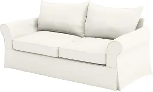 The Cotton Sofa Cover (Width: 81-85”, Not 92”) Fits Pottery Barn PB Comfort Roll ARM Sofa (Not Grand Sofa). A Durable Slipcover Replacement (Beige (Knife Edge))