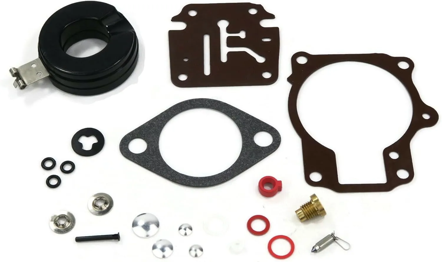 The ROP Shop | Carburetor Repair Kit for 1977 Evinrude Outboard 75 75742S, 75743S Mariner Boat