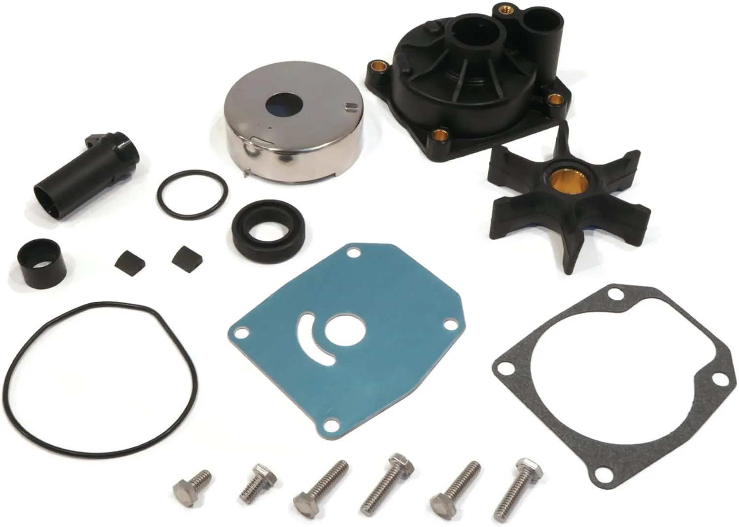 The ROP Shop | Water Pump Impeller Kit for 1996 Johnson 50 HP BJ50DTLEDC, J50DTLEDC Outboard