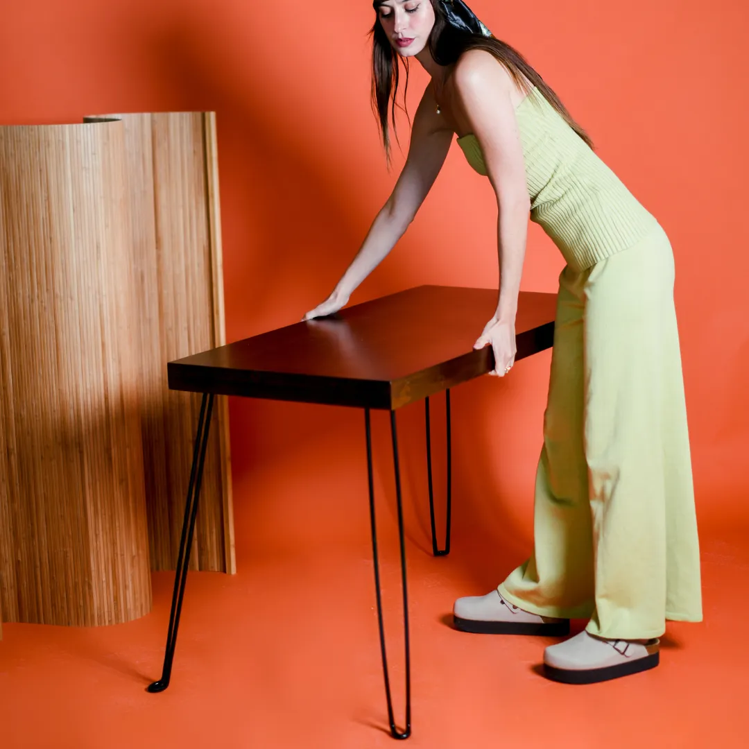The Walnut Folding Table (43"x22")