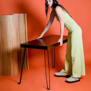 The Walnut Folding Table (43"x22")