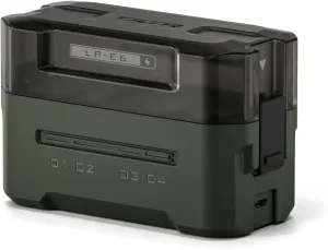 Tilta Portable Charging Station for LP-E6 (4 Channel) - Green