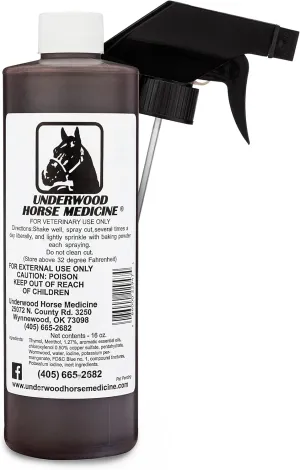 Topical Wound Spray Refill Bottle w/Spray Trigger 16oz – Equine First Aid Kit for Horses – Wound Care for Dogs – Horse Wound Care for Cuts, Horse First Aid Kit & Horse Care Supplies – Dog Wound Care