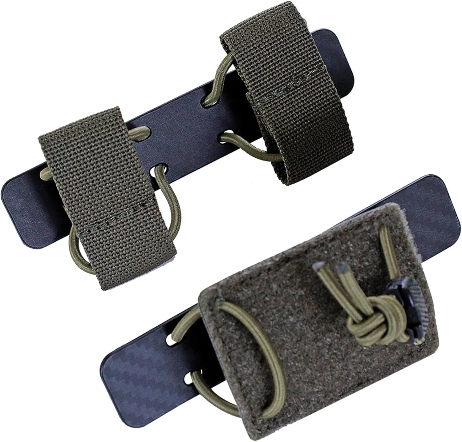 Tourniquet Holder Molle, JX Tacfancier Elastic TQ Holder Retention Strap for Vest Backpack, Shock Cord Fastener IFAK Insert