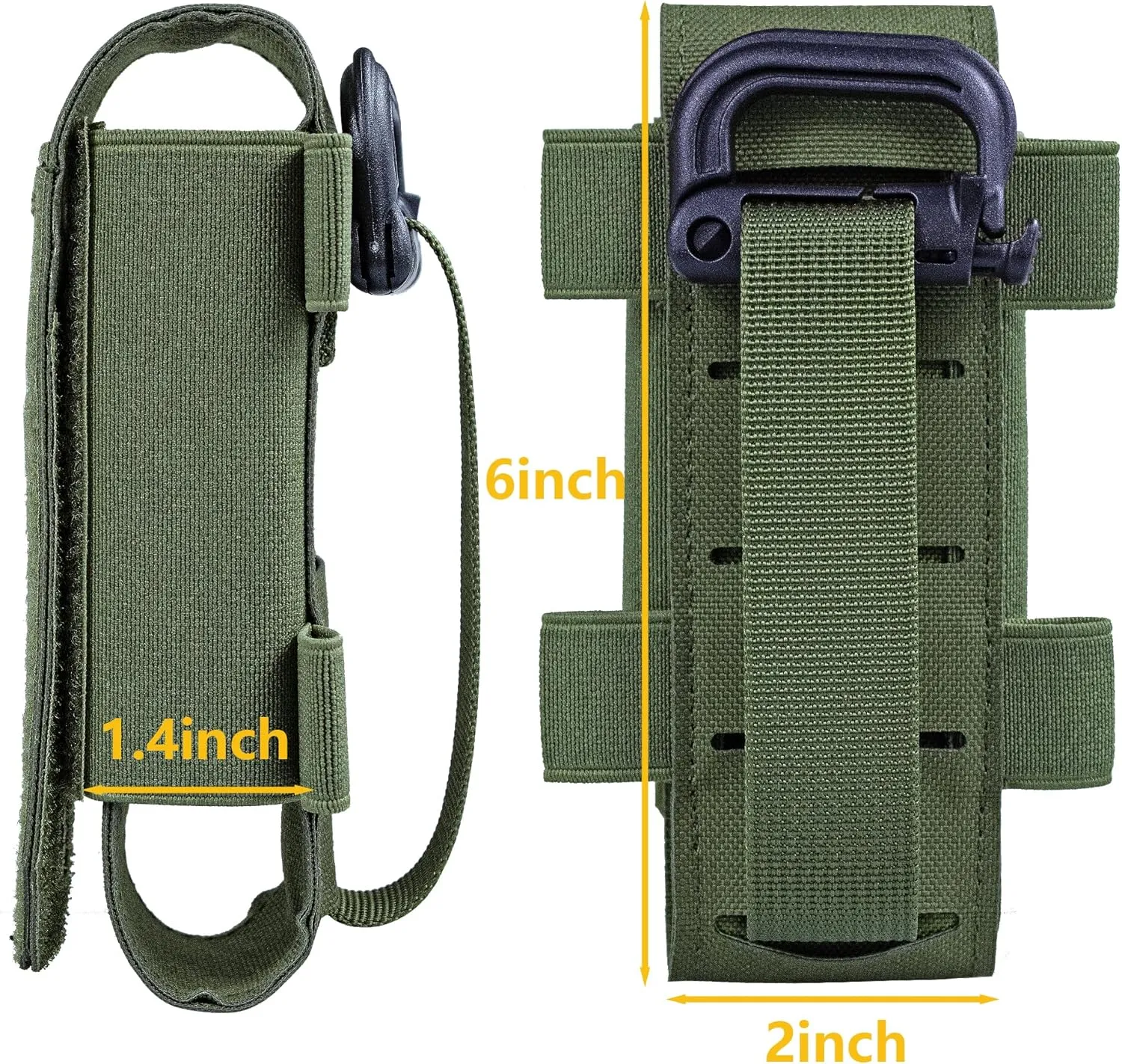 Tourniquet Pouch IFAK Trauma Kit Storage, JX Tacfancier Tourniquet Holder Flat Cover MOLLE Mounted, TQ Holder Trauma Shears Pouch