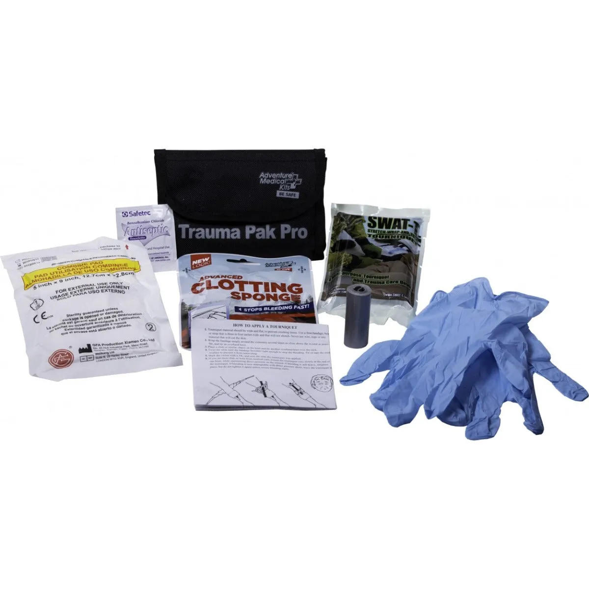 Trauma Pak Pro with QuikClot & SWAT-T