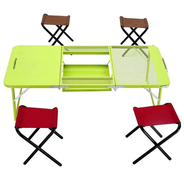 Treble Folding Table
