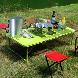 Treble Folding Table