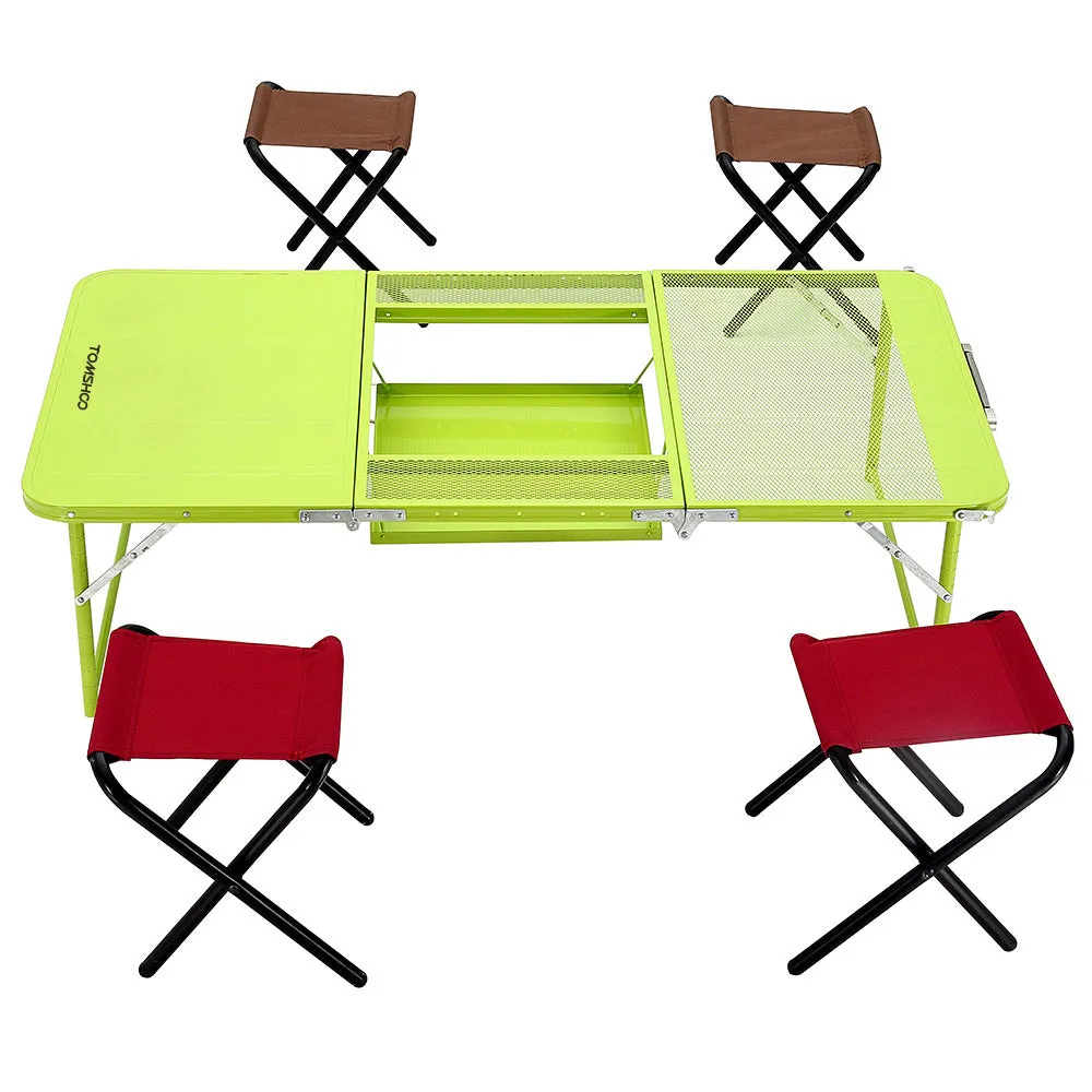 Treble Folding Table