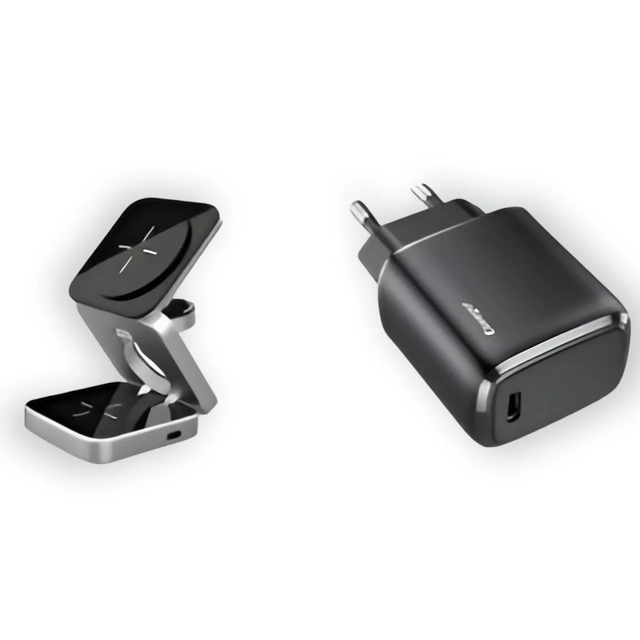 TripMate MiniMag: 3-in-1 Wireless Charger | Magnetic | 15W Fast Charge
