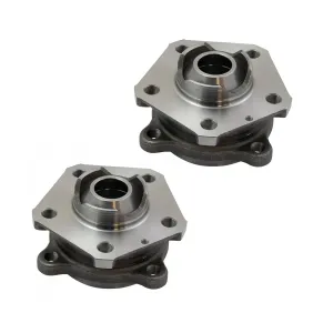 TRQ Front Wheel Hub Bearings Assembly Set Compatible with 2017-2019 Audi A4 A4 allroad 2018-2019 A5 Sportback Q5 Q7 S4 S5 S5 Sportback SQ5