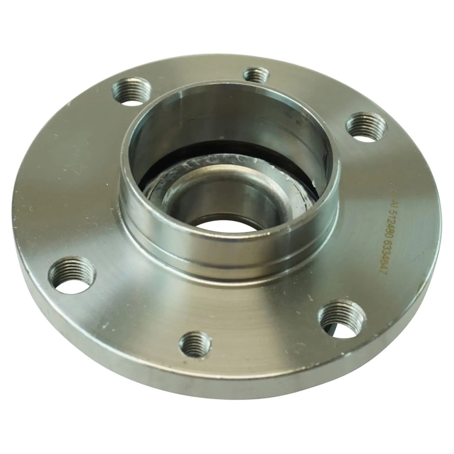 TRQ Rear Wheel Hub Bearings Assembly Set Driver & Passenger Side Compatible with 2012-2019 Fiat 500
