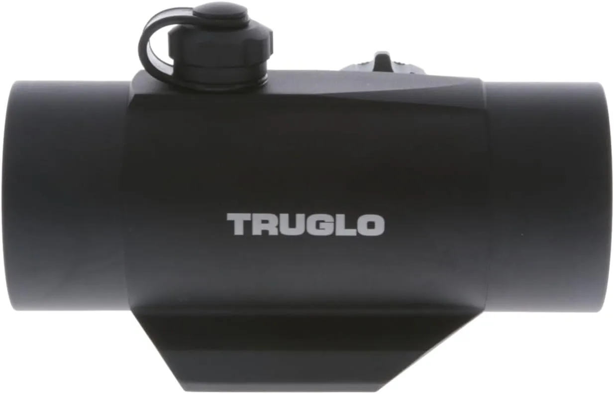 Truglo Traditional 1x30mm 5-MOA Hunting Durable Lightweight Waterproof Fogproof Shock Resistant Adjustable Aluminum Red-Dot Sight