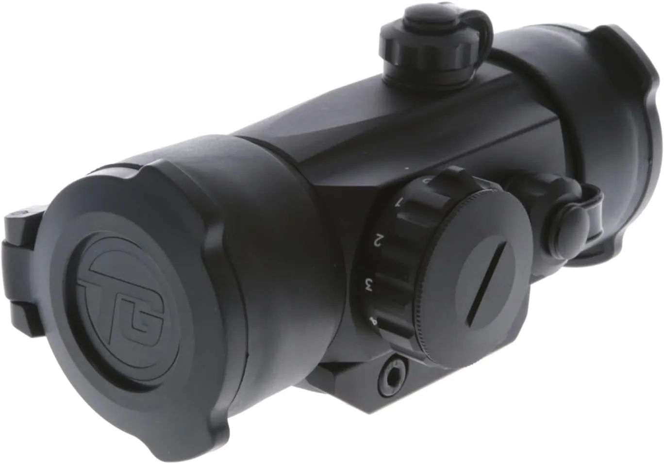 Truglo Traditional 1x30mm 5-MOA Hunting Durable Lightweight Waterproof Fogproof Shock Resistant Adjustable Aluminum Red-Dot Sight