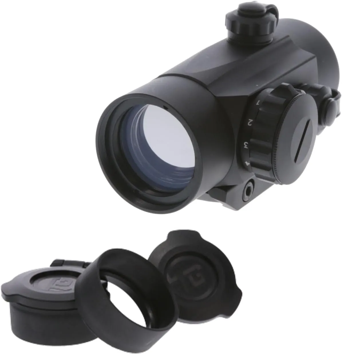 Truglo Traditional 1x30mm 5-MOA Hunting Durable Lightweight Waterproof Fogproof Shock Resistant Adjustable Aluminum Red-Dot Sight
