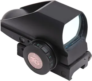 TRUGLO Tru-Brite 34mm x 24mm Hunting Shooting Durable Lightweight Compact Parallax Free Waterproof Shock Resistant Adjustable Red/Green Dual-Color Dot Sight | Battery Included