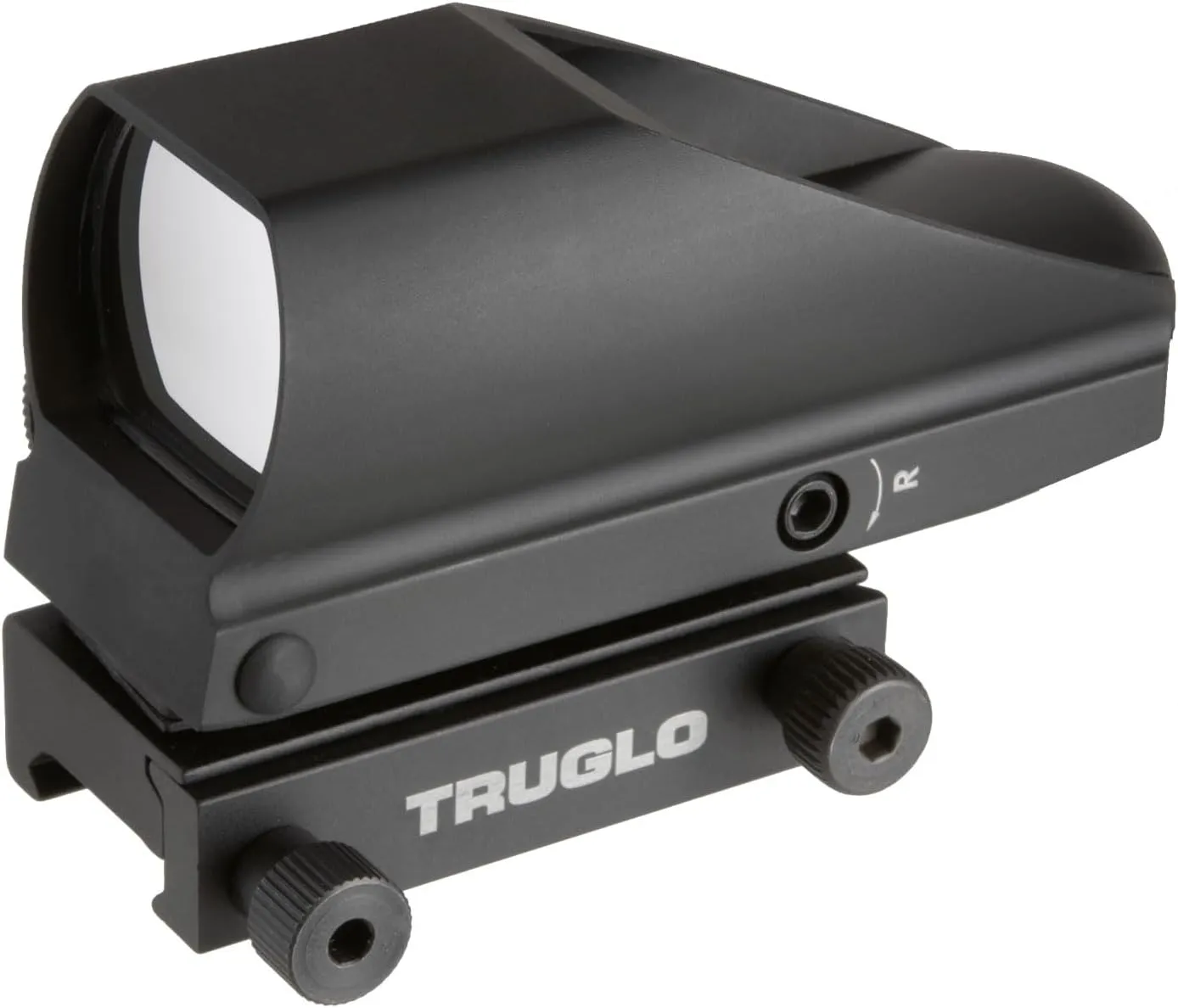 TRUGLO Tru-Brite 34mm x 24mm Hunting Shooting Durable Lightweight Compact Parallax Free Waterproof Shock Resistant Adjustable Red/Green Dual-Color Dot Sight | Battery Included
