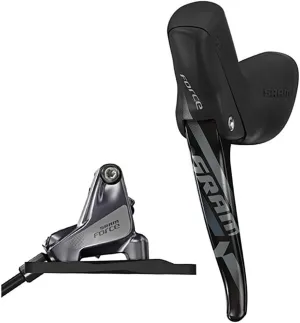Truvativ SRAM Force Hydraulic Disc Brake and Cable-Actuated Dropper Remote Lever - Left/Front, Flat Mount, 950mm