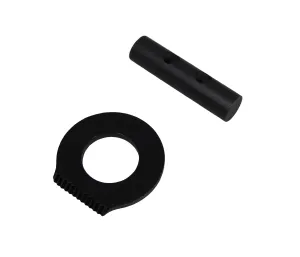 Type-III Firestarter Ferrocerium Toggle w/ Loop and Serrated Knife/Striker for Paracord Projects