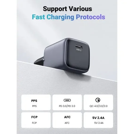UGreen USB-C Phone, Tablet, iPads Charger Nexode | 90666
