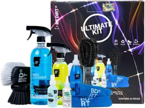 Ultimate Bike Washing Kit- The Most Complete Cleaning Kit, for your Bicycle or Motorcycle, Contains additives for bicycle care - Lube, Brushes, Degreaser, Detaillers and More! - Be Dirt
