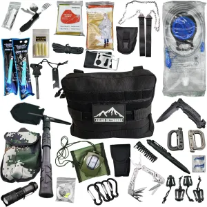 Ultimate Survival and Med Kit Military Combat Spec Tactical Trauma Kit for First Aid Response and Survival