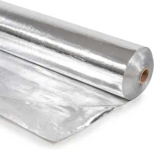 Ultra NT Solid SCIF Radiant Barrier 4' x 250' (1000 Square Feet), Non-Perforated SCIF Radiant Barrier Foil for RF Blocking and RF Shielding, Foil Vapor Barrier, Reflects 97% Radiant Heat