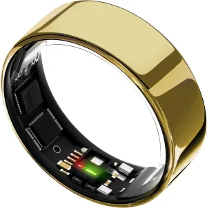 ULTRAHUMAN Ring AIR-Smart Ring Health Tracker, Size First Sizing Kit,Sleep Tracker,Smart Ring for Men/Women,Fitness Tracker (Made in India, Bionic Gold, 12)