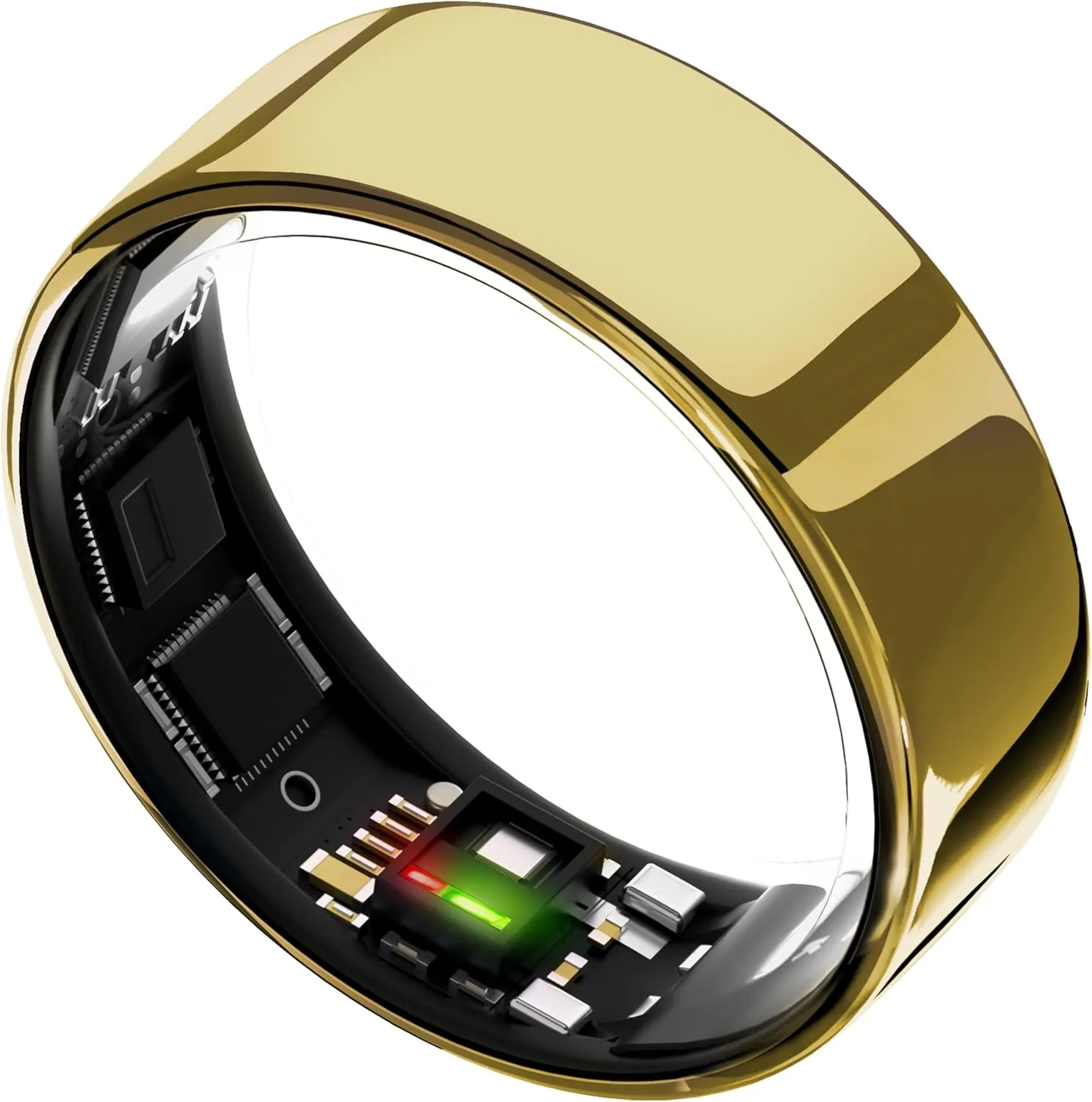 ULTRAHUMAN Ring AIR-Smart Ring Health Tracker, Size First Sizing Kit,Sleep Tracker,Smart Ring for Men/Women,Fitness Tracker (Made in India, Bionic Gold, 12)