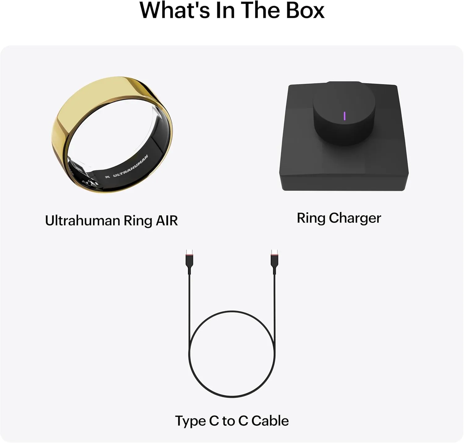 ULTRAHUMAN Ring AIR-Smart Ring Health Tracker, Size First Sizing Kit,Sleep Tracker,Smart Ring for Men/Women,Fitness Tracker (Made in India, Bionic Gold, 12)