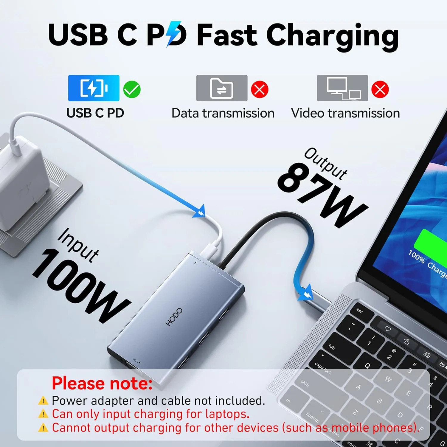 USB C Docking Station Dual Monitor Adapter for Dell HP, Laptop Docking Station 3 Monitors Quad Display USB C Hub Dongle to 4K HDMI DP VGA,3 USB2.0,100W PD,8 in 1 Thunderbolt Dock for Lenovo,Surface