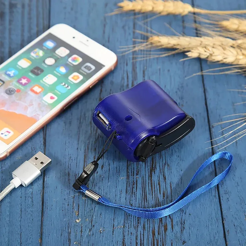 USB Hand Crank Emergency Charger – Power Anytime, Anywhere