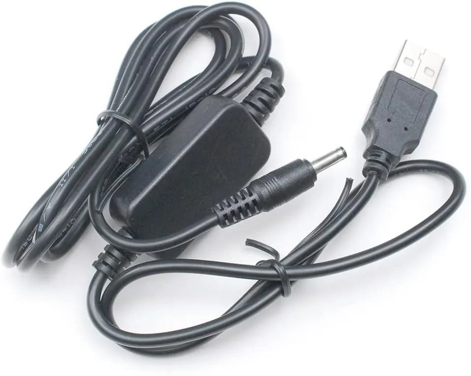 USB Power Travel Charger Cable for Icom air-Band Radio transceiver IC-A25N IC-A25C IC-A25 IC-A24 IC-A23 IC-A6 IC-A5 IC-A4