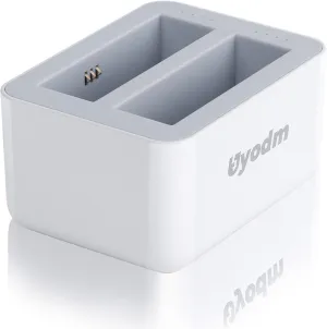 UYODM Charging Station Compatible with SimpliSafe Outdoor Camera Battery,Dual Port Charger for SimpliSafe Battery Only